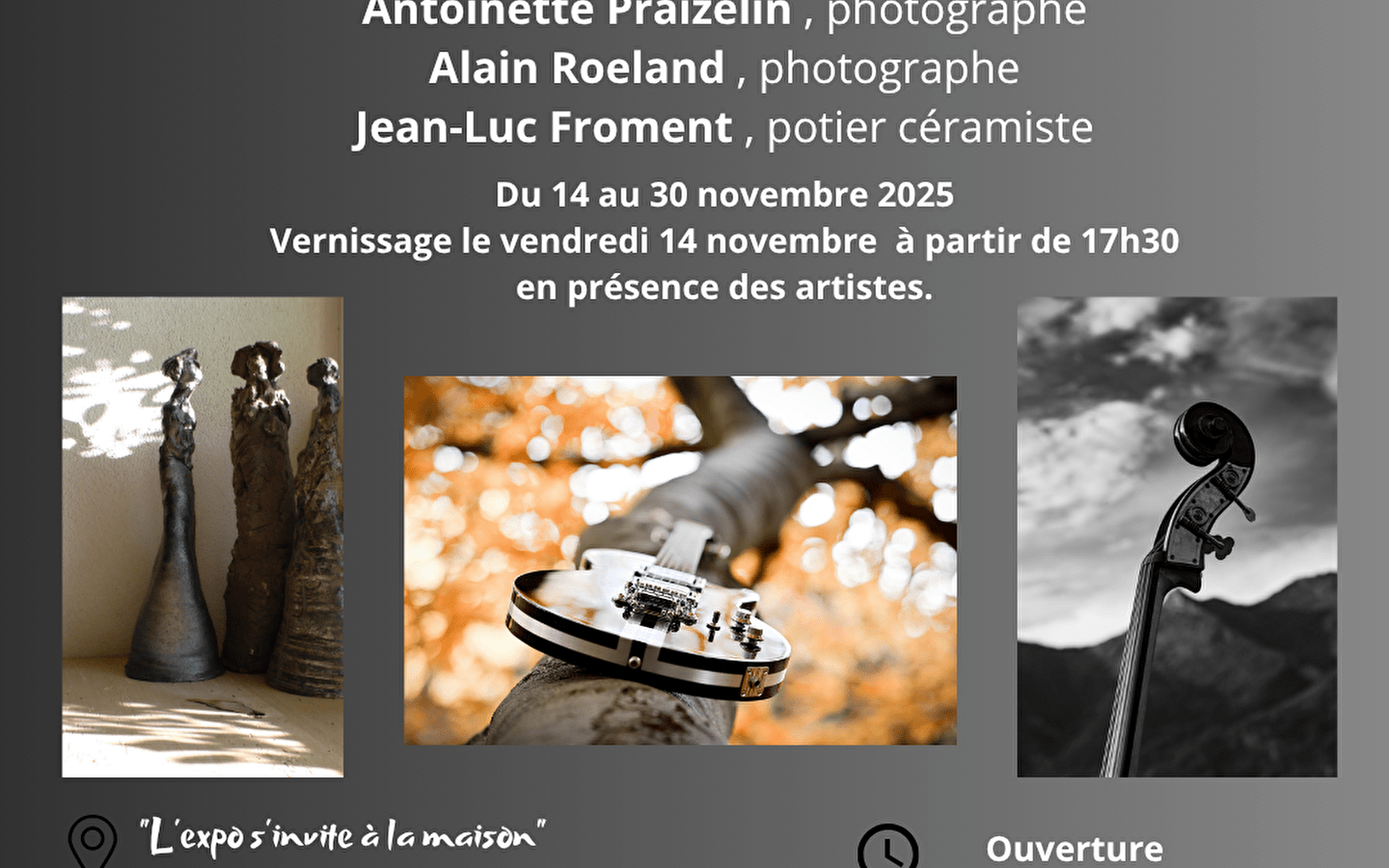 L'expo s'invite à la maison