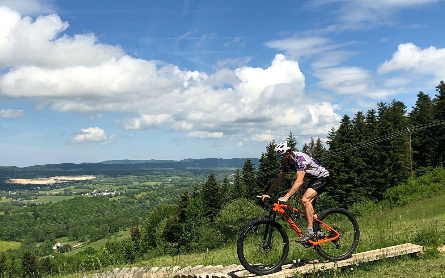 Encadrement VTT enduro avec Jean Michel Flochon