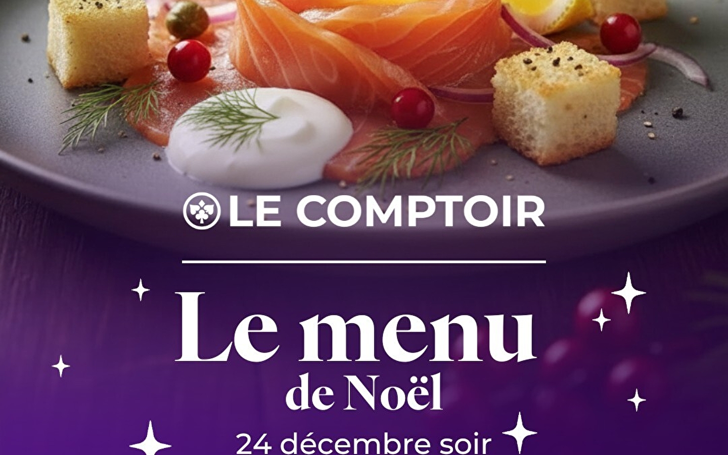Repas de Noël au Casino JOA
