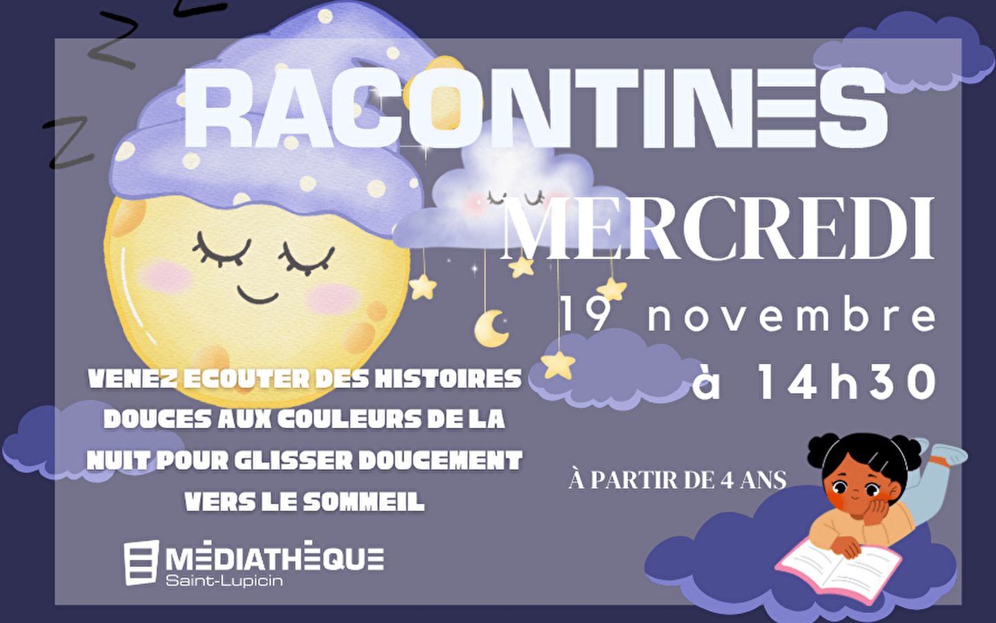 Médiathèque de Saint-Lupicin : Racontines