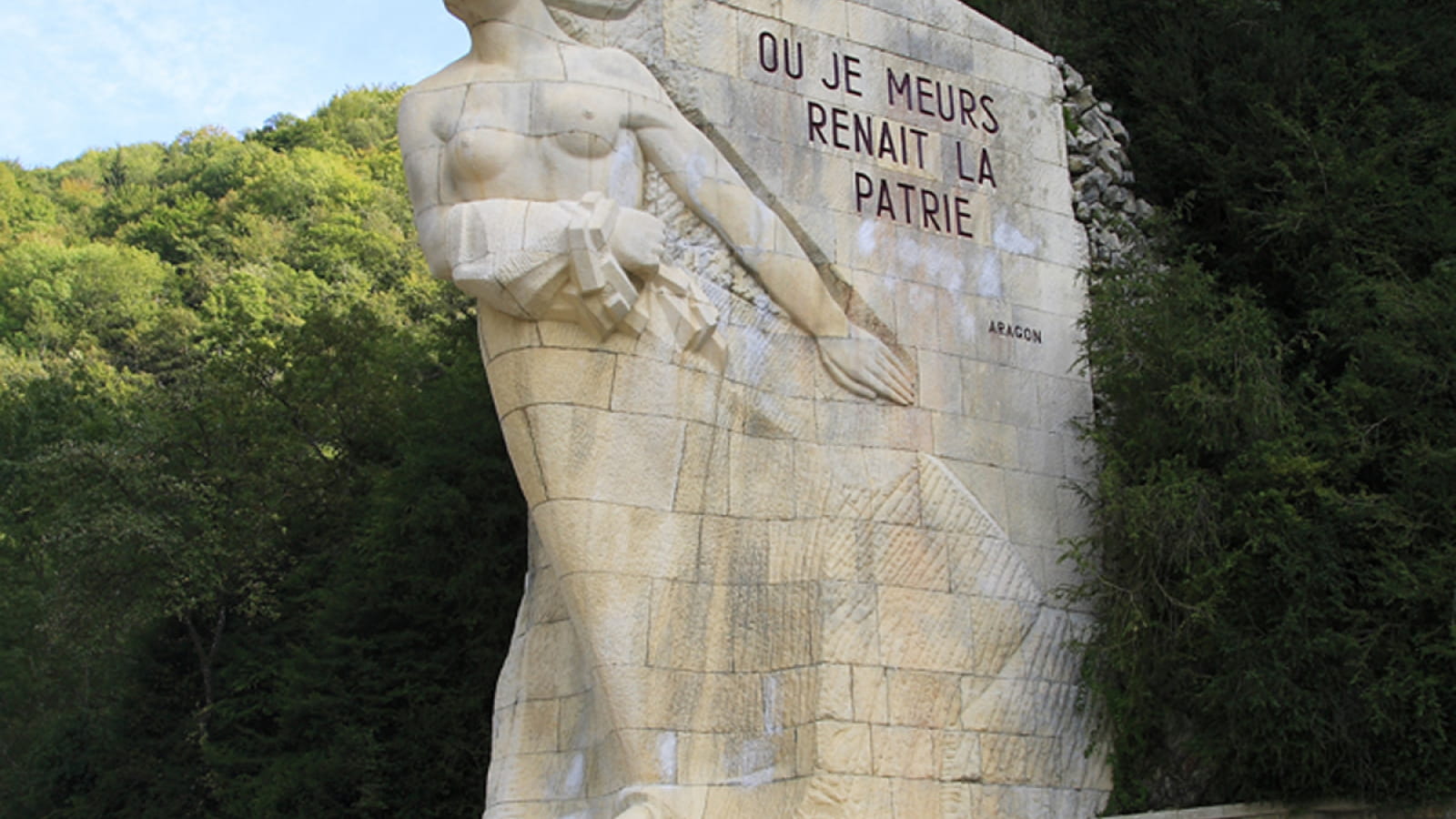 Monument des Maquis de l'Ain Montagnes du Jura
