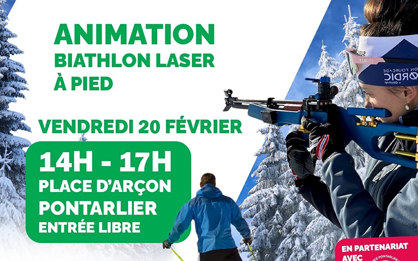 Animation Biathlon Laser