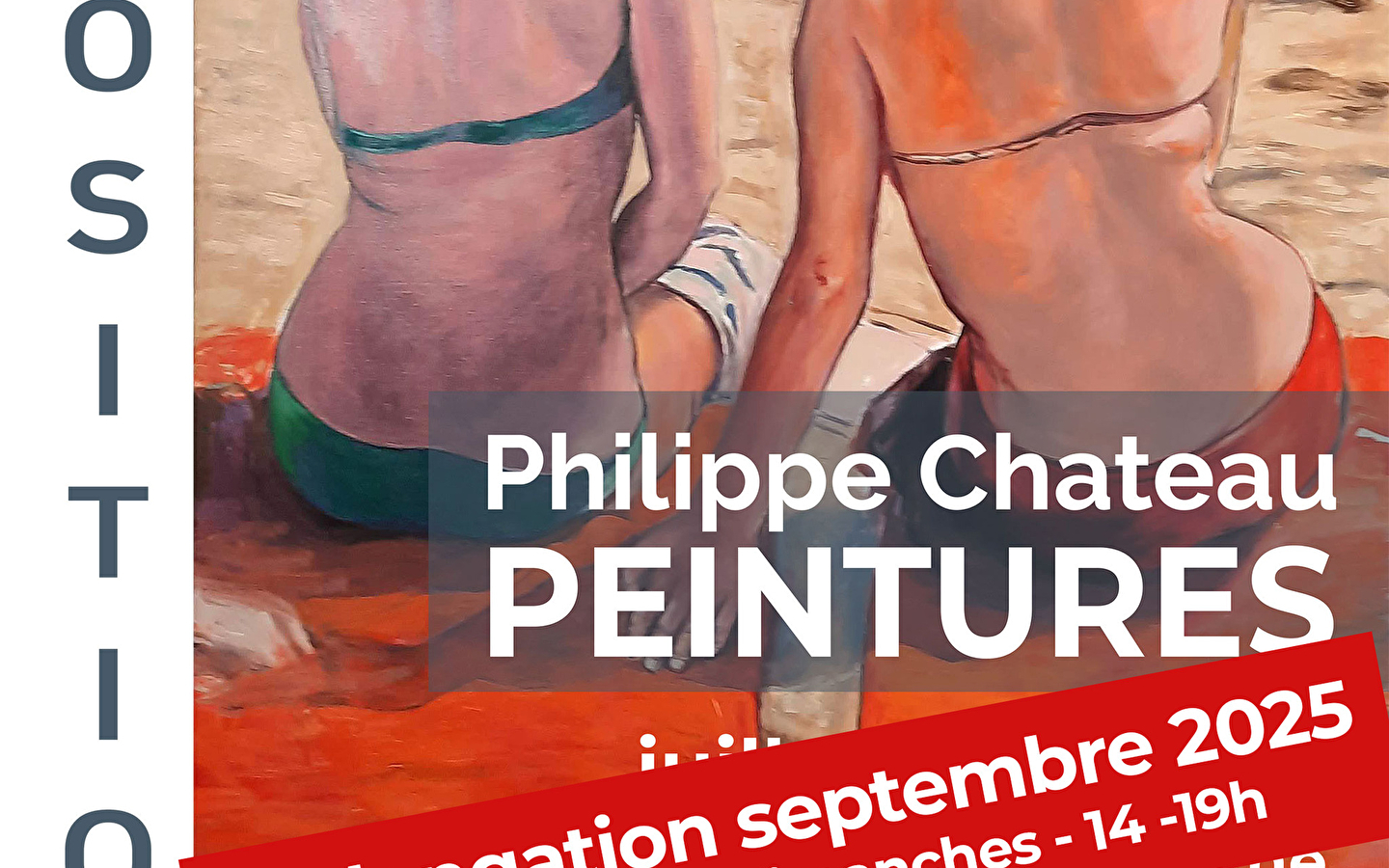 Exposition Philippe Chateau Peintures - Prolongation septembre 2025