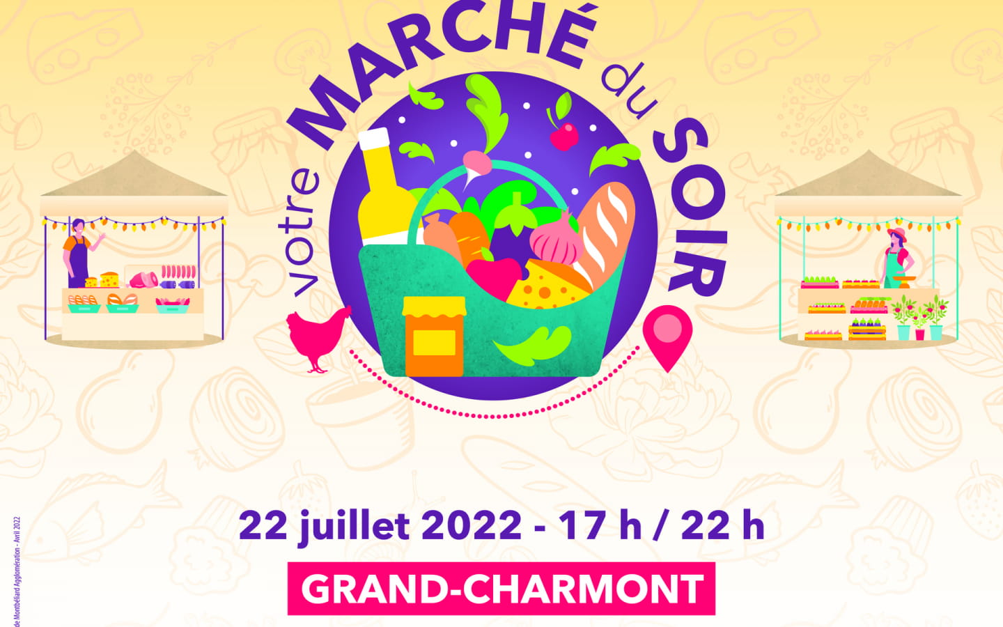 Marché du soir à Grand-Charmont