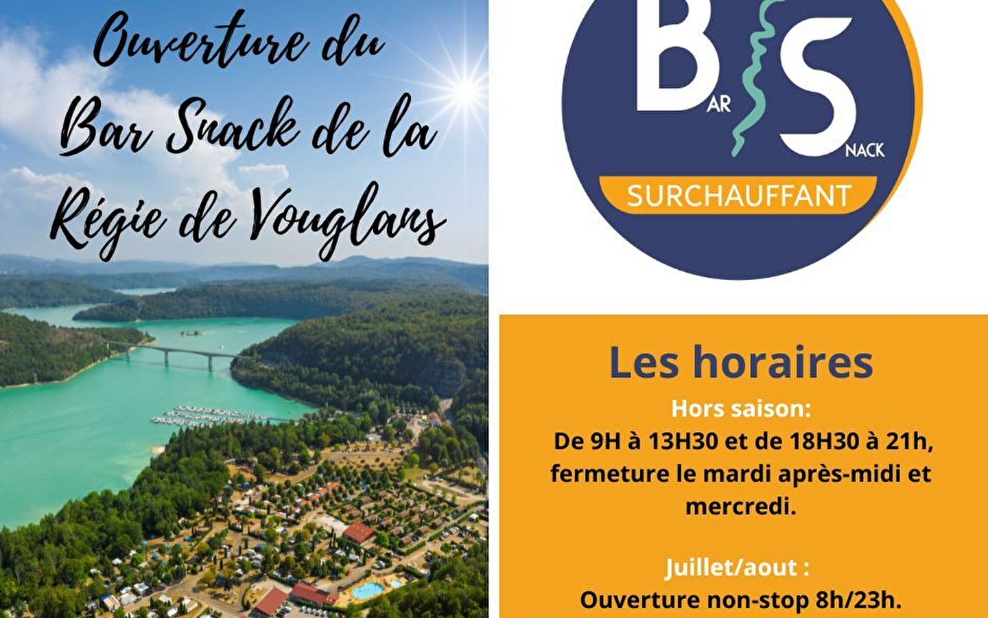 Snack du camping du suchauffant