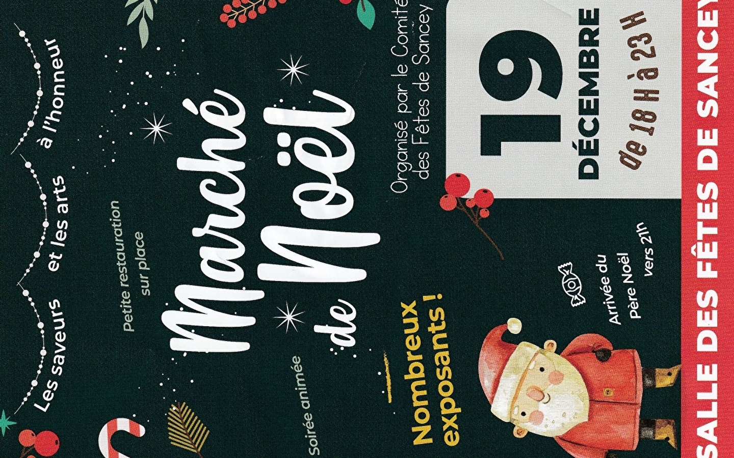 Marché de Noël Sancey