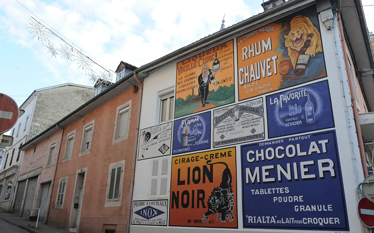 Fresques et murs peints - Publicités anciennes