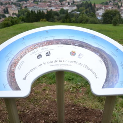 Point de vue de la Chapelle notre Dame de l'Espérance