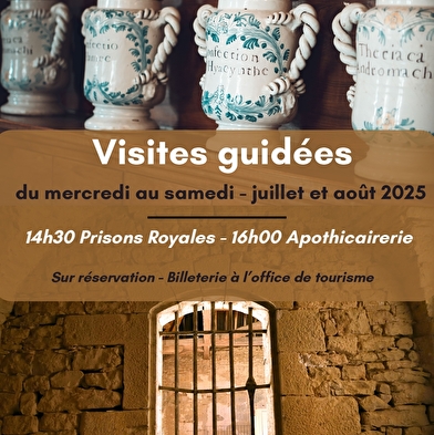 Visites guidées des Prisons Royales