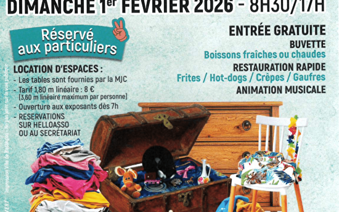 Vide grenier de la chandeleur
