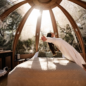 La bulle à ossature bois des Géorennes - CHAMPFROMIER