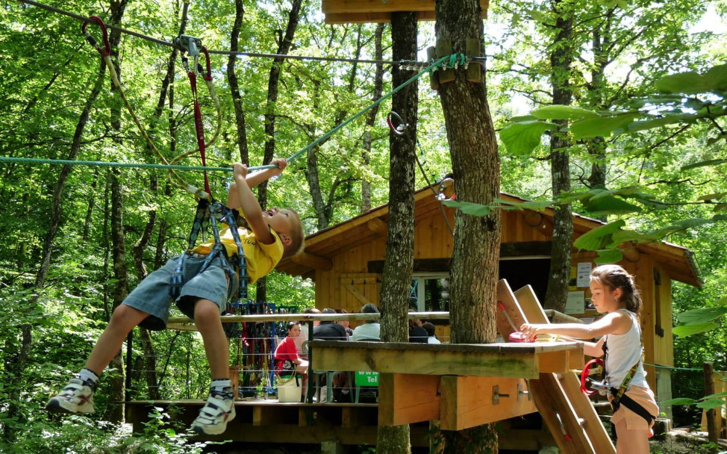Accrobranche Juniors avec Branche Evasion
