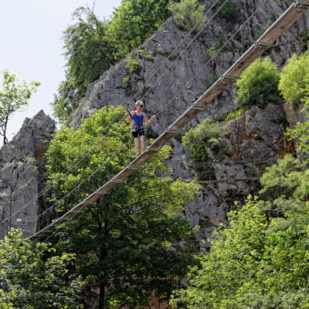 Via Ferrata de la Roche au Dade - HAUTS DE BIENNE