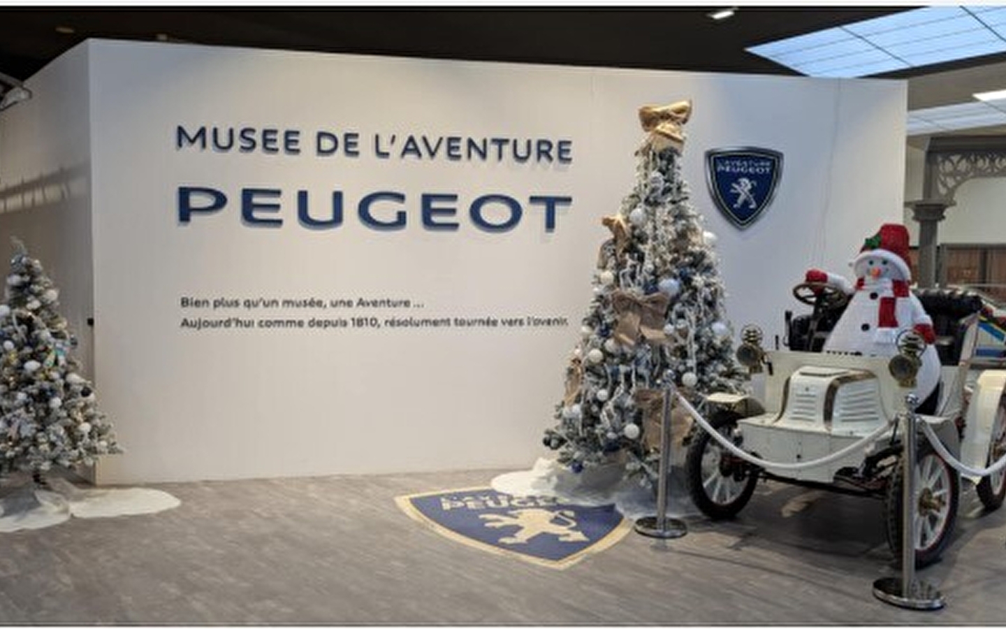 Magie de Noël au musée de l'Aventure Peugeot !