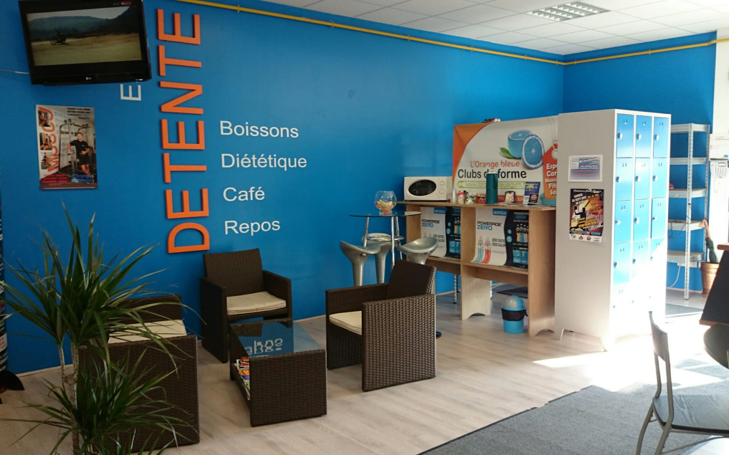 Salle de sport / remise en forme - l'Orange Bleue