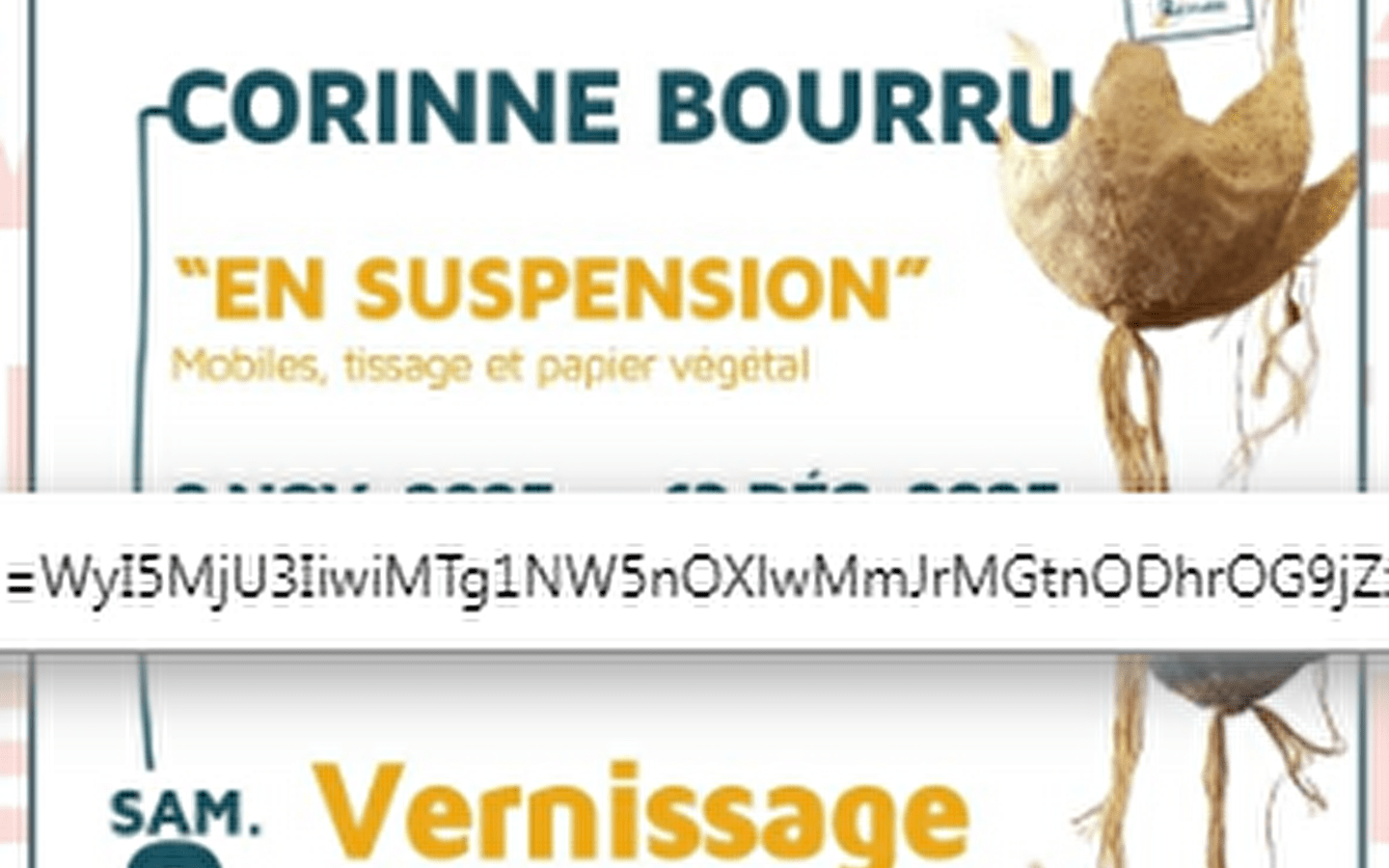 L’exposition 'En suspension'