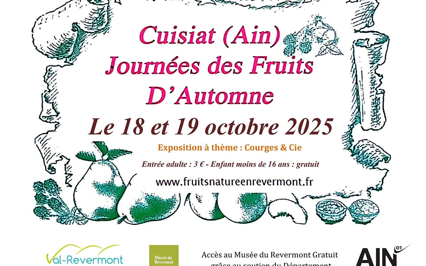 Journées des fruits d'Automne