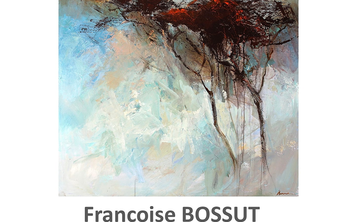 Exposition peinture Françoise Bossut