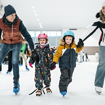 Patinoire/piste de roller de l'Espace des Mondes Polaires Paul-Émile Victor - PREMANON