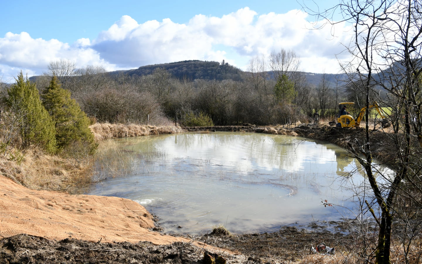 La pelouse du Rocher de Colonne : comme un coin de Paradis !