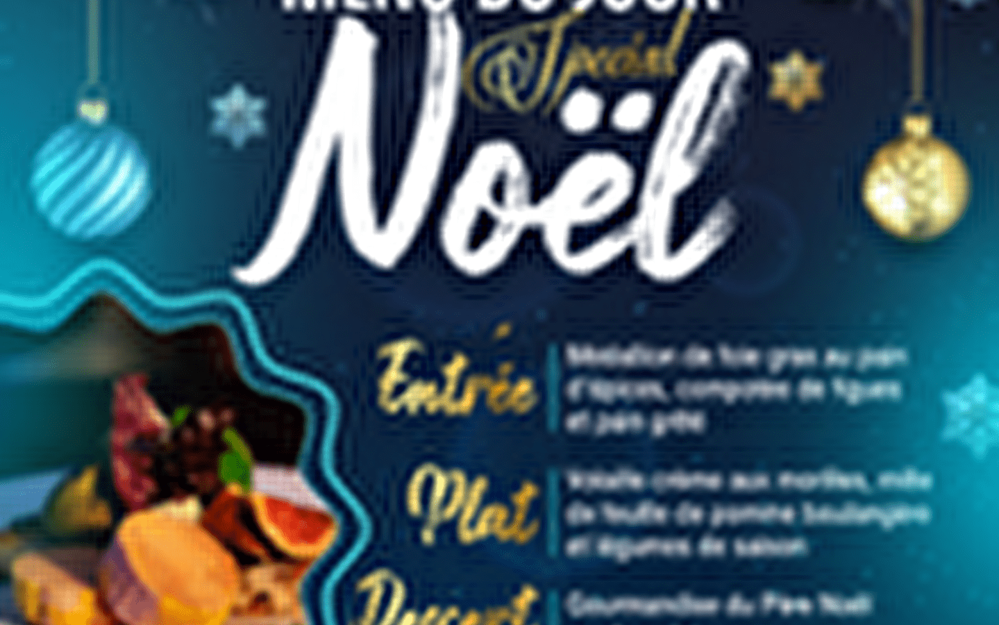 Menu de Noël