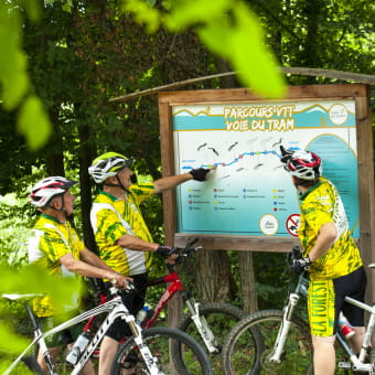 Circuit VTT n°11 La Voie du Tram - secteur Valserhône Est - VALSERHONE