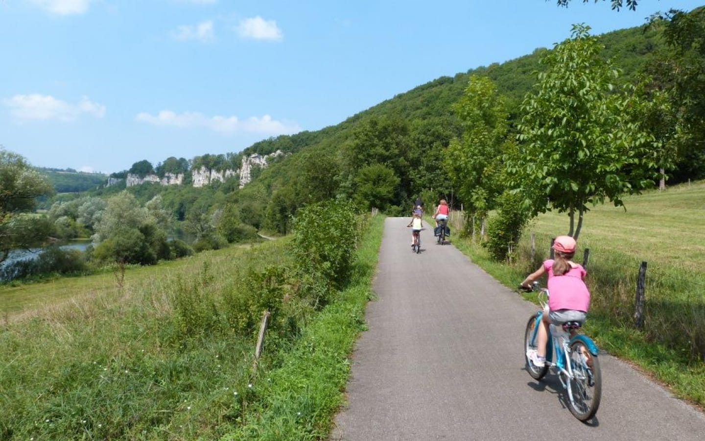 L'Eurovélo 6 autour de Baume les Dames