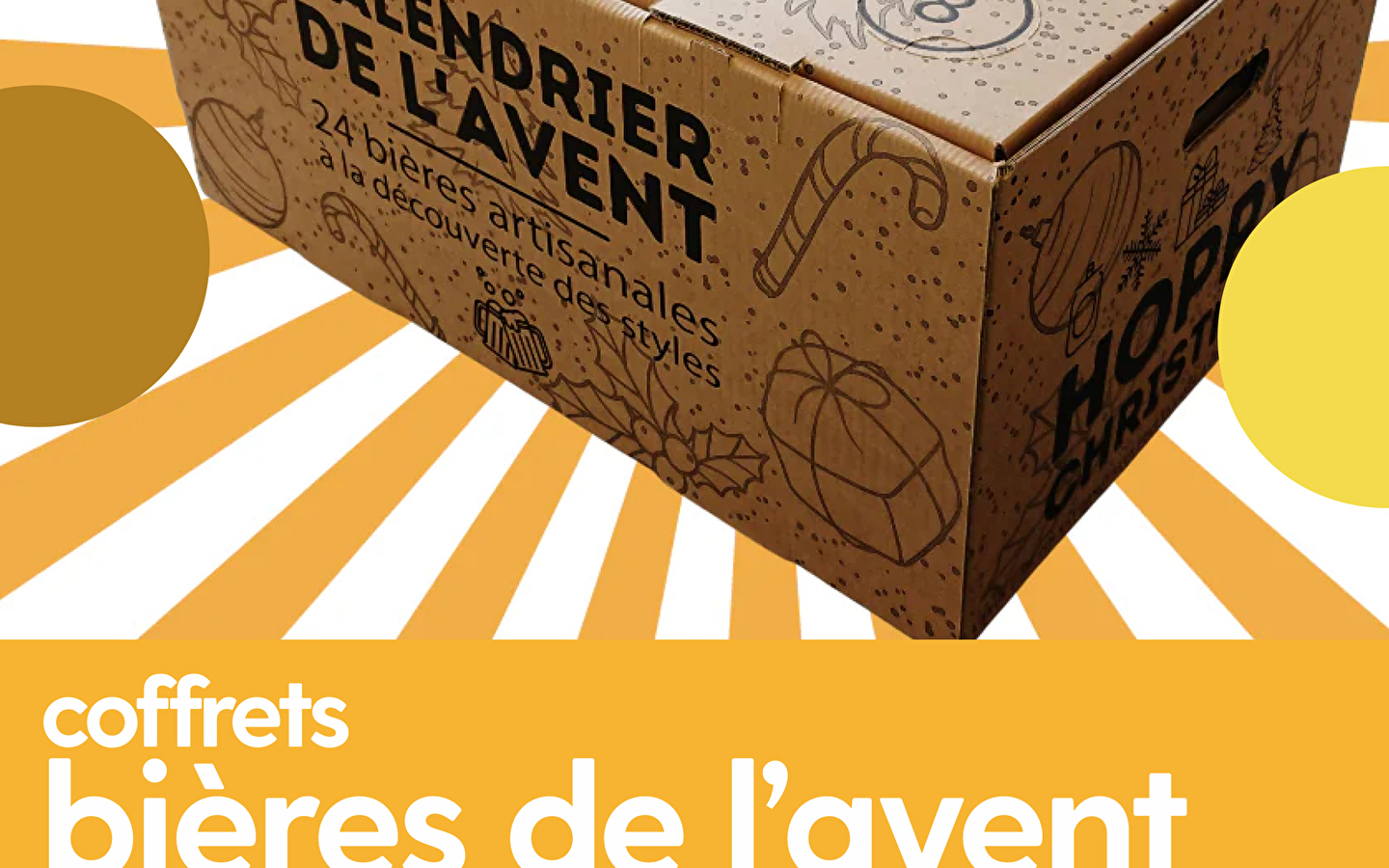 Vente calendrier Bières de l'Avent
