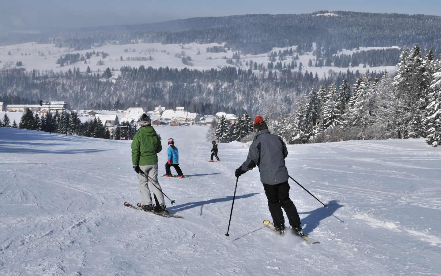 Téléskis d'Entre les Fourgs - Jougne