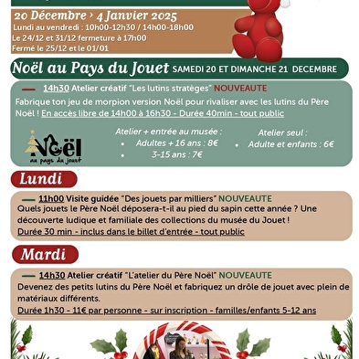Atelier créatif 'L'atelier du Père Noël'