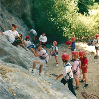 Site d'escalade Le Morillon - ENTRE-DEUX-MONTS