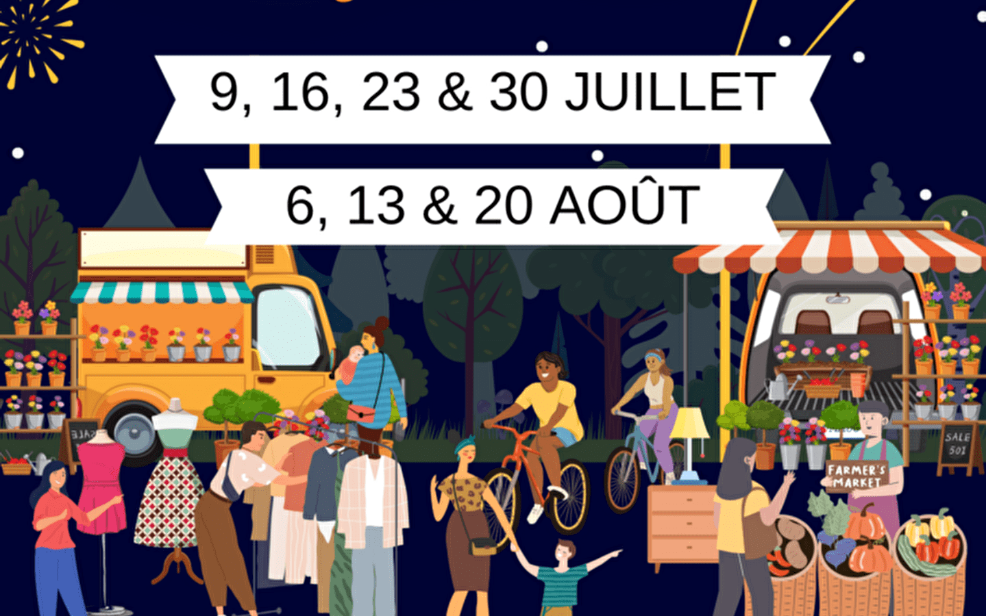 Marché nocturne Orgelet