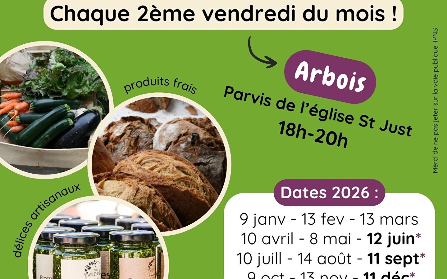Marché de producteurs bio