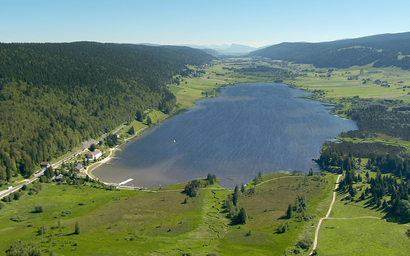 Sentier de la tourbière du lac des Rousses