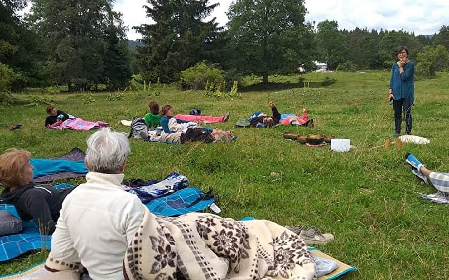 Relaxation sonore avec bol tibétain