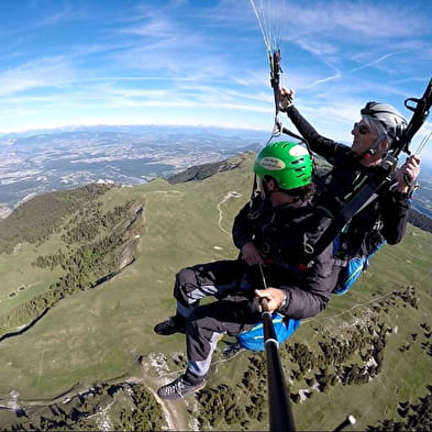 Baptême en parapente avec Didier Marinet