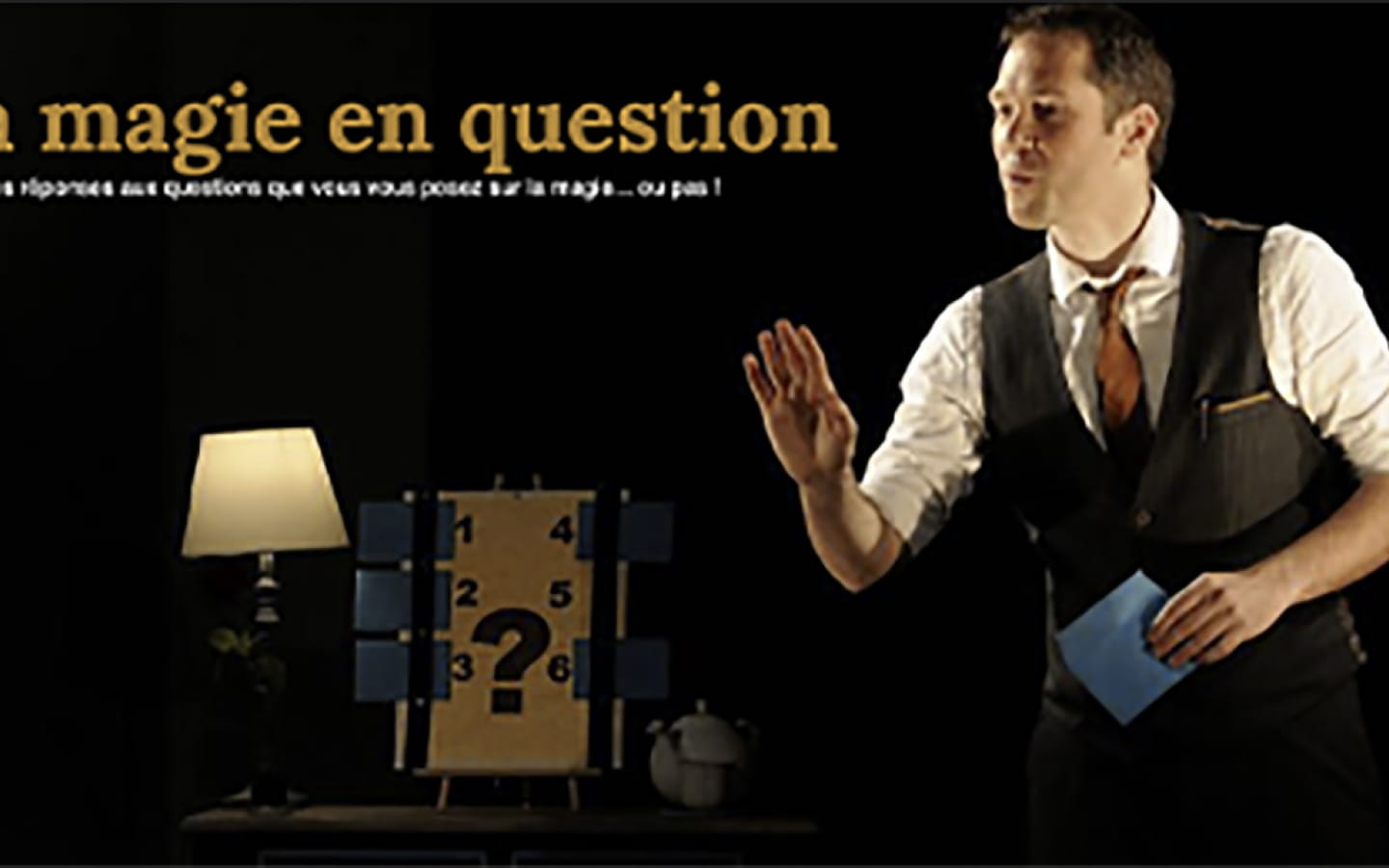 Spectacle 'La magie en question' de Sébastien Drecq