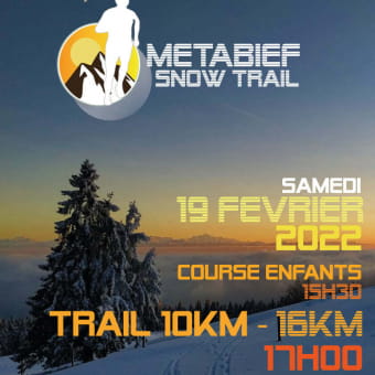 Méta snow trail - METABIEF