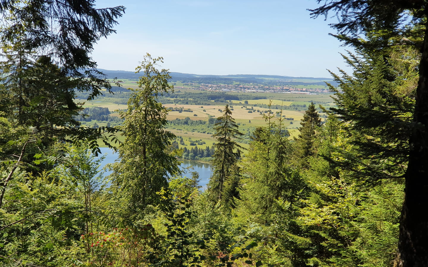 Le sentier de la croix de la bèche