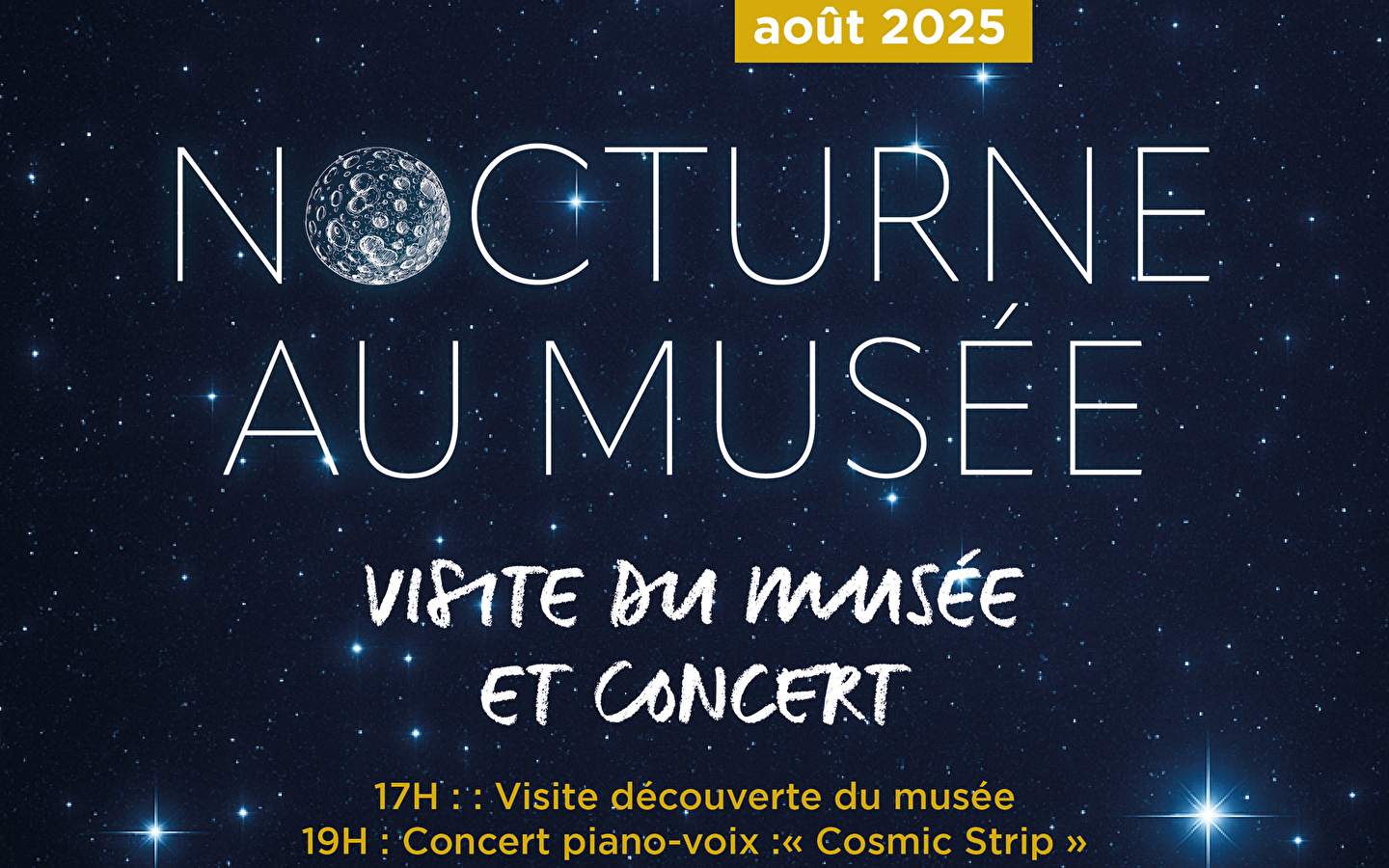 Nocturne au musée : Visite découverte du musée et concert