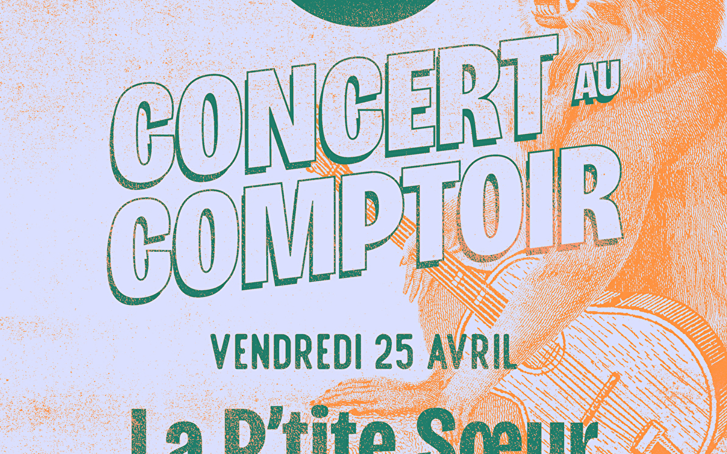 La P'tite Soeur, concert au comptoir - The Baboon