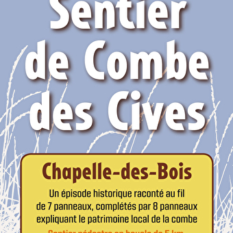 Sentier de Combe des Cives - CHAPELLE-DES-BOIS