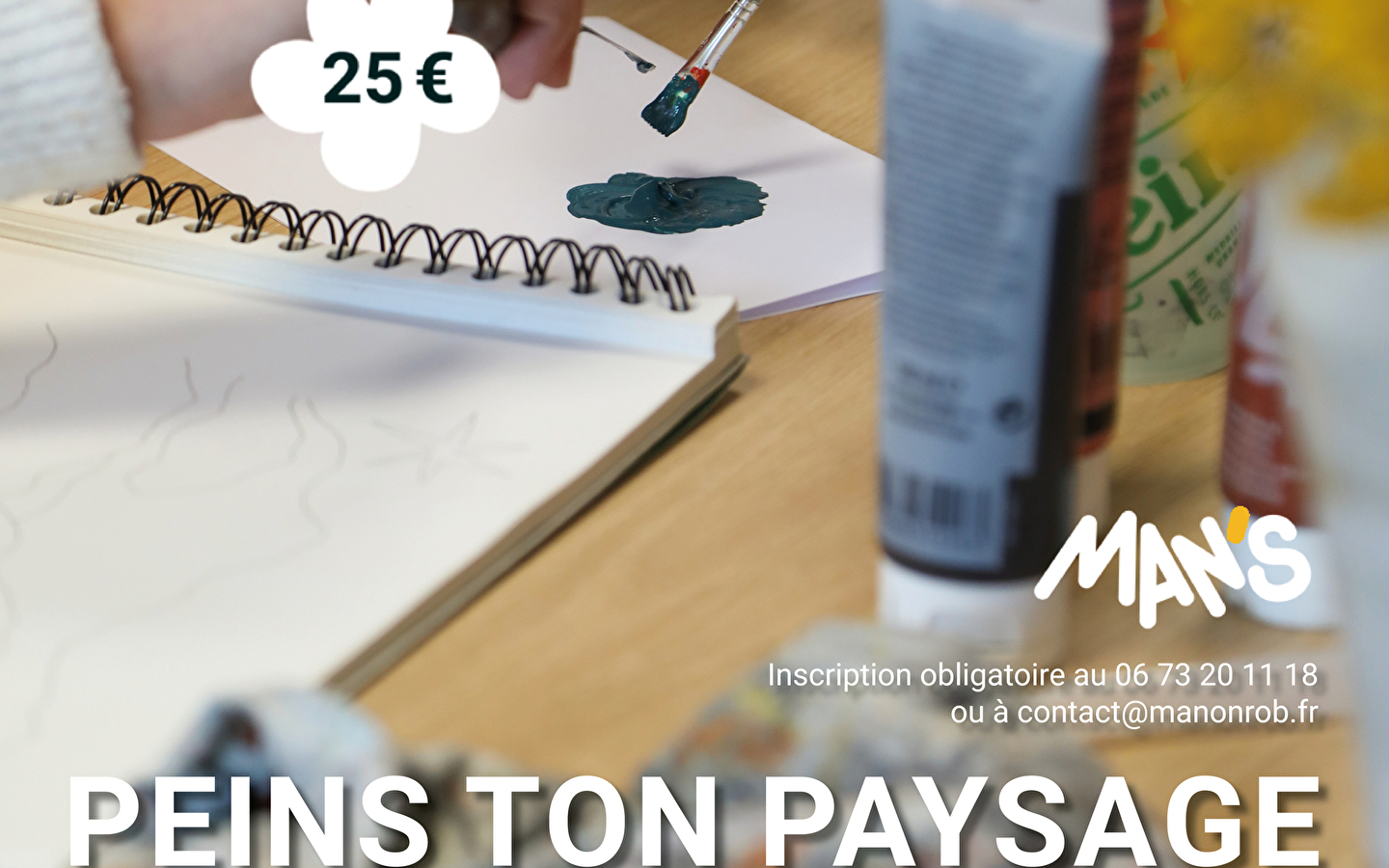 Atelier 'Peins ton paysage du Haut-Jura'