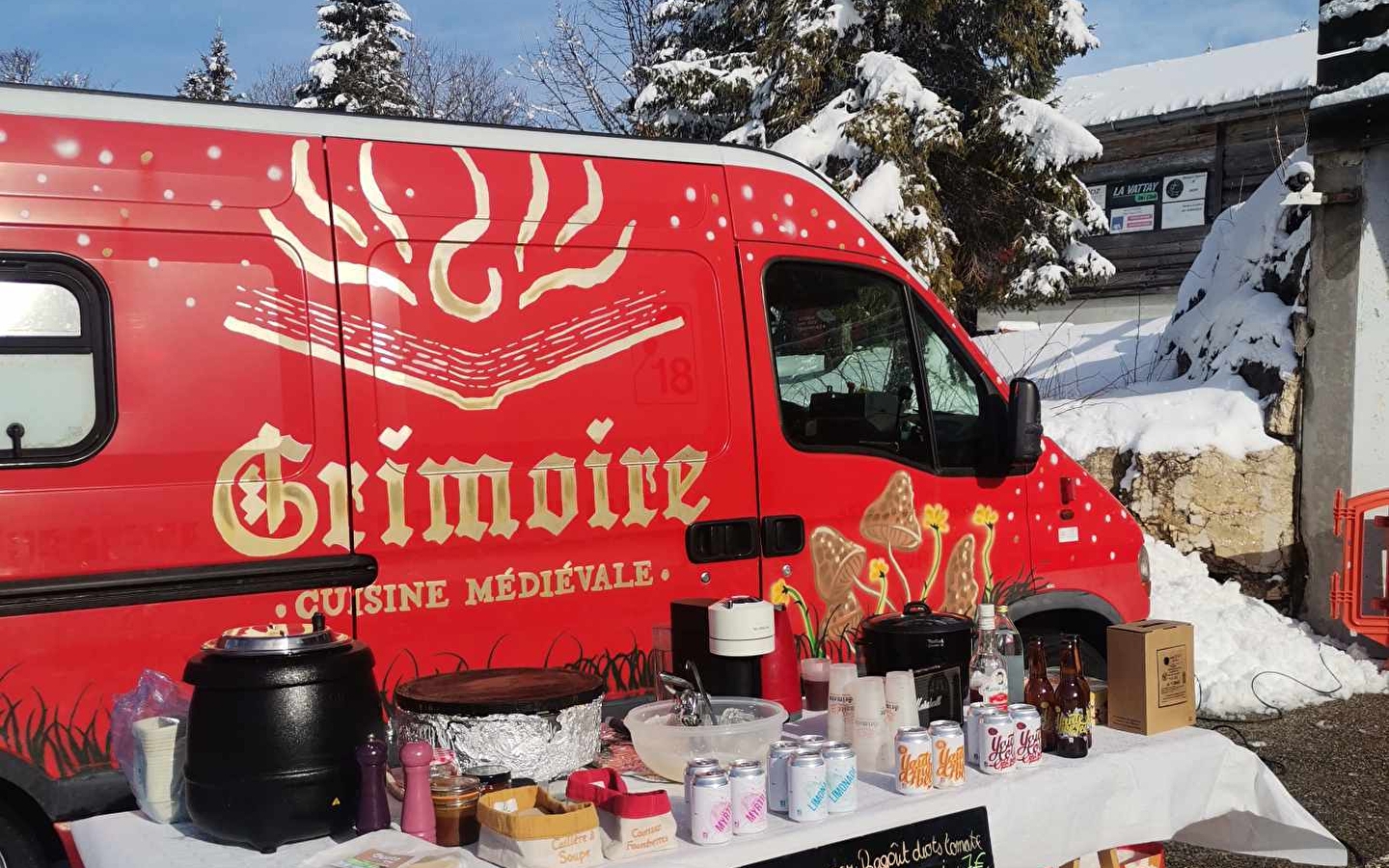 Le Grimoire - cuisine médiévale