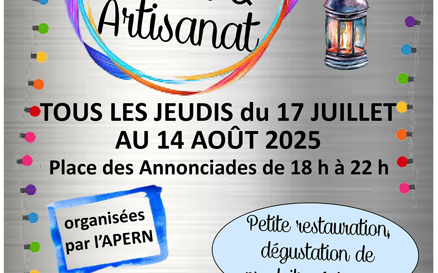 Soirées terroir et artisanat