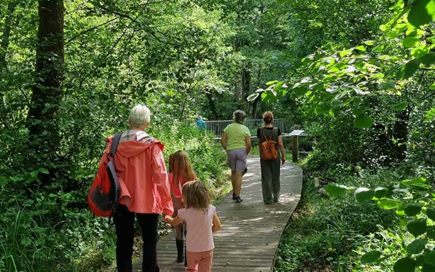 Randonnée pédestre : Marais des Bidonnes et Canal de Crans