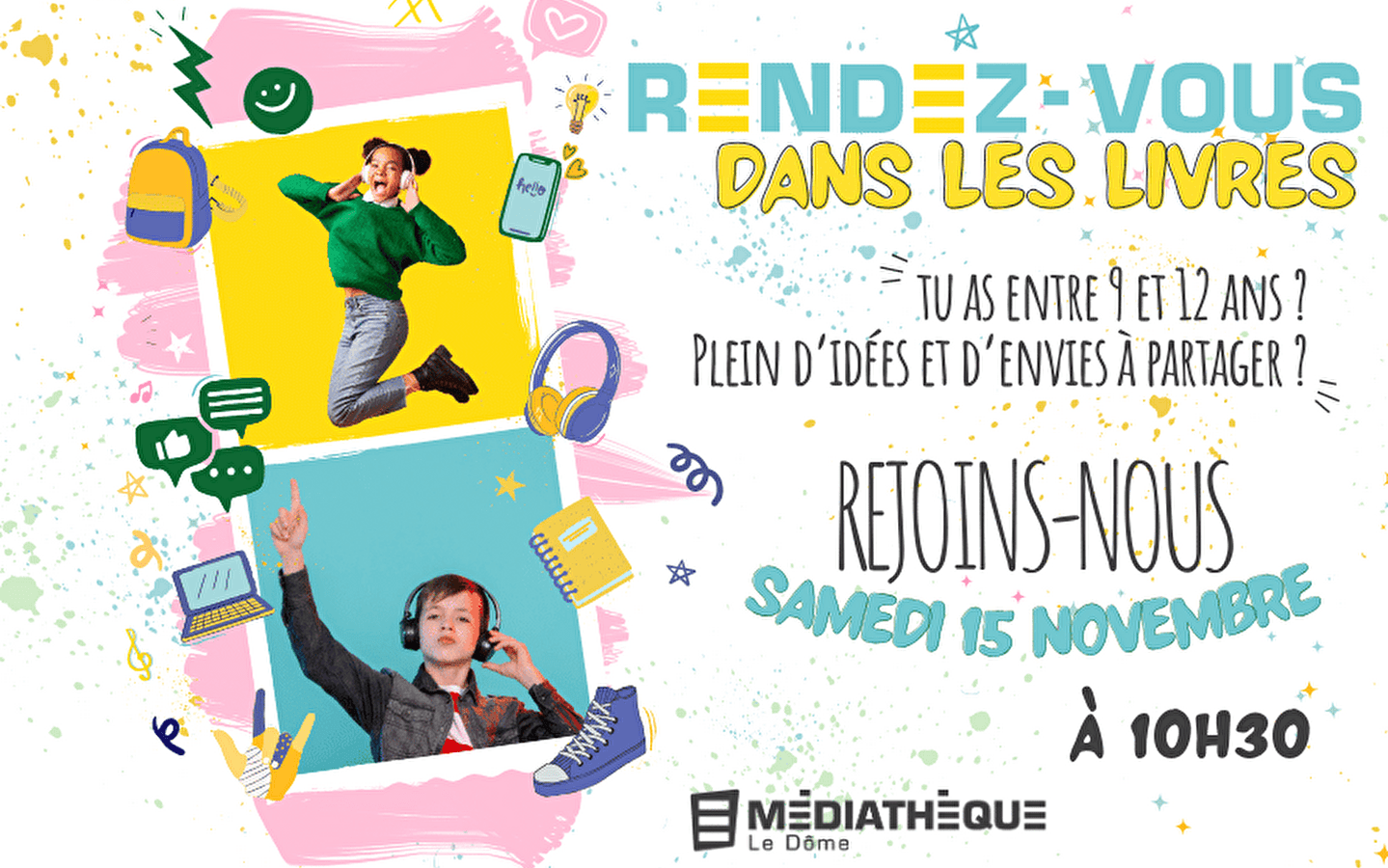 Médiathèque de Saint-Claude : Rendez-vous dans les livres