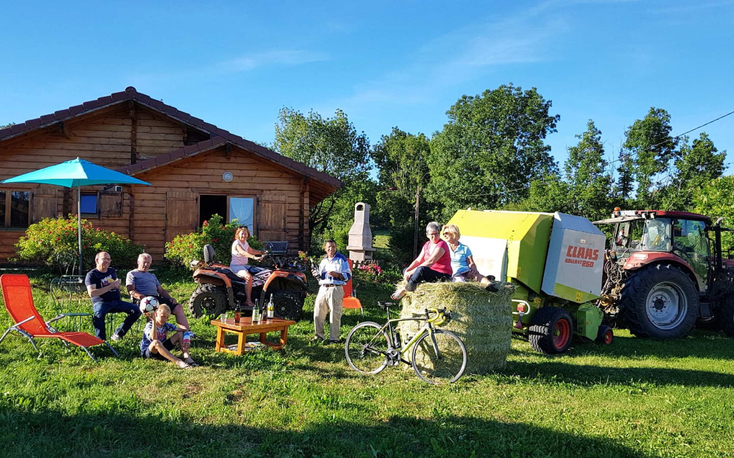 Chalet à la ferme