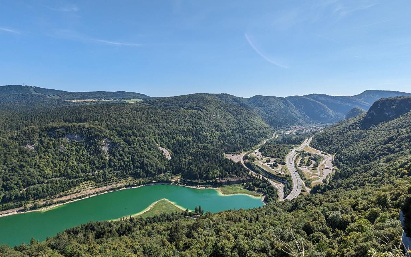 Parcours VTT 69 rouge - Du lac Genin aux bords de Sylans - Espace FFC Ain Forestière