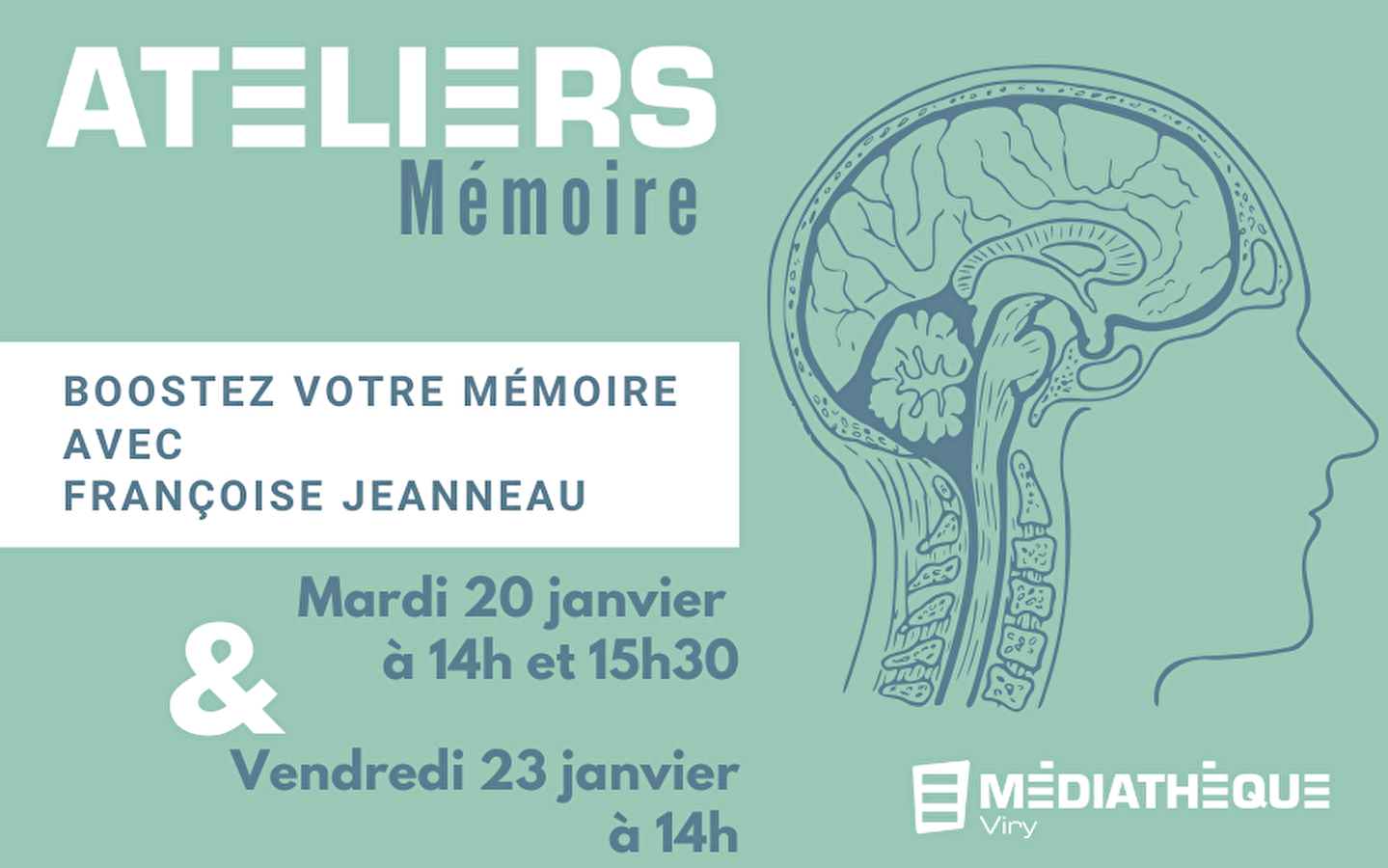 Médiathèque de Viry : Ateliers mémoire